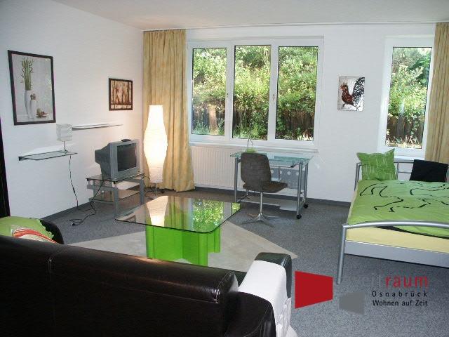 Schölerberg, großes, sehr helles Halbsouterrain Apartment mit Küche und Bad