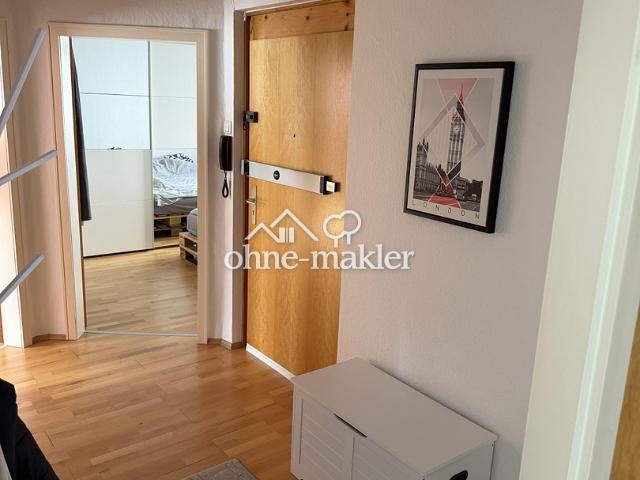 Schön geschnittene Dreizimmerwohnung mit Wohnküche