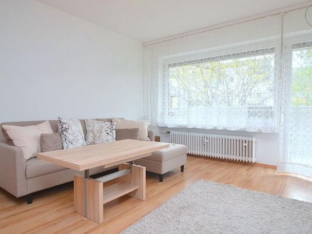 Schön möblierte 2 Zimmer Wohnung mit Balkon nahe Hauptbahnhof