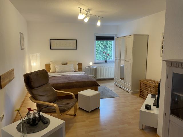 Schön möbliertes Balkonapartment direkt an der Ruhr – zeitwohnen.de