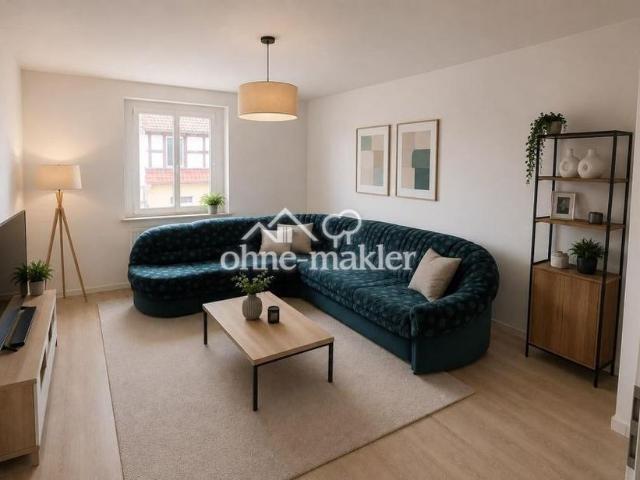 Schön renovierte 2 Zimmer­wohnung in Zeitz, ab 01.10