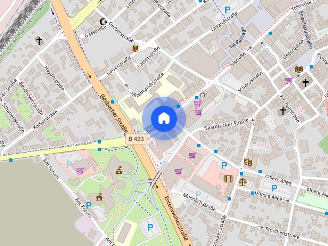 Schön, sanierte Altbauwohnung in der Homburger Altstadt !