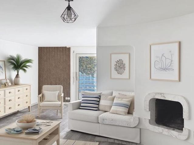 Schöne 3,5 Zimmer Wohnung mit Kamin in Clarens