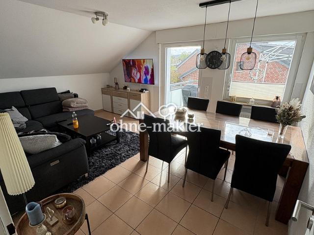 Schöne 3 Zi. Wohnung mit großen Südwest Balkon ruhige Lage, Zentrumsnah