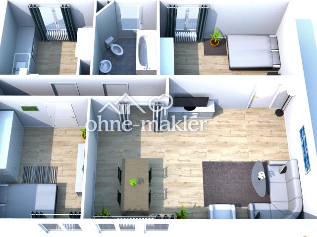 schöne 3 Zimmerwohnung in bester Lage in Unna
