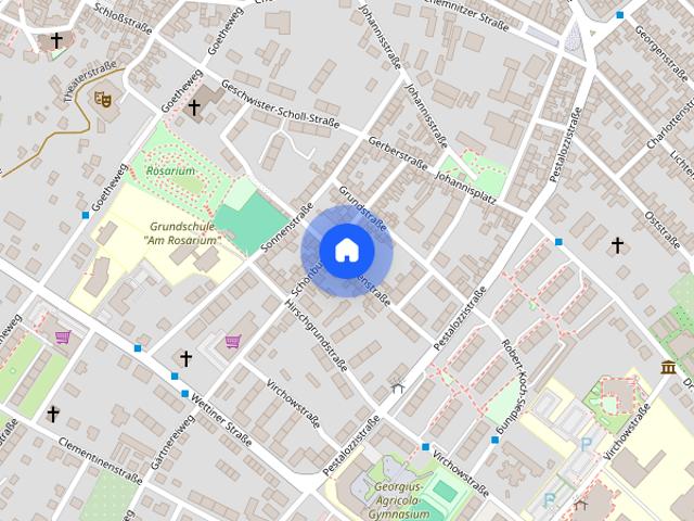 Schöne 3 Zimmer Dachgeschosswohnung über 2 Etagen