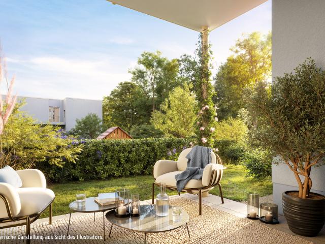 Schöne 3 Zimmer Maisonette Wohnung mit Privatgarten und Townhouse Feeling