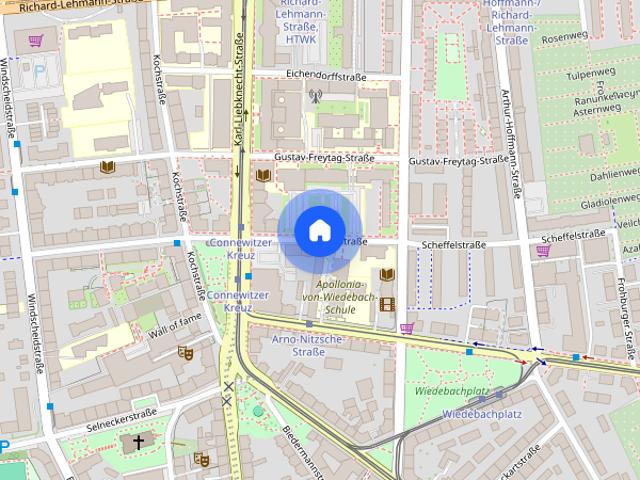Schöne 3 Zimmer Wohnung zur Miete in Leipzig Wentzel Dr