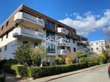 Am Bach, Frankfurt - Balkon, Ausgestattete Küche