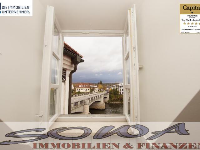 Schöne 3 Zimmer Wohnung im Zentrum mit Blick auf das Schloss in Neuburg zu vermieten Ein neues Zuhause von SOWA Immobilien und Finanzen Ihr Experte vor Ort