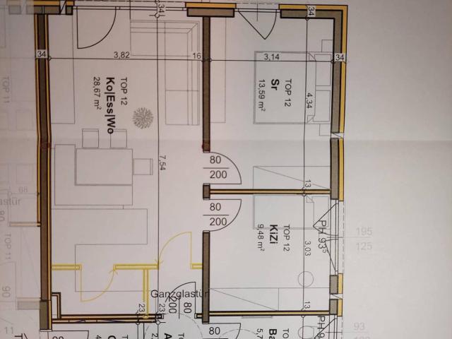 Schöne 3 Zimmer Wohnung mit Balkon und Einbauküche in Niedernsill