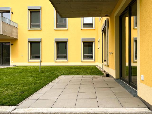 Schöne 1,5 Zimmerwohnung mit Eigengarten in naturnaher Umgebung