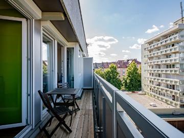 Schöne 2,5 Zimmer Wohnung mit Balkon in Toplage Maxvorstadt