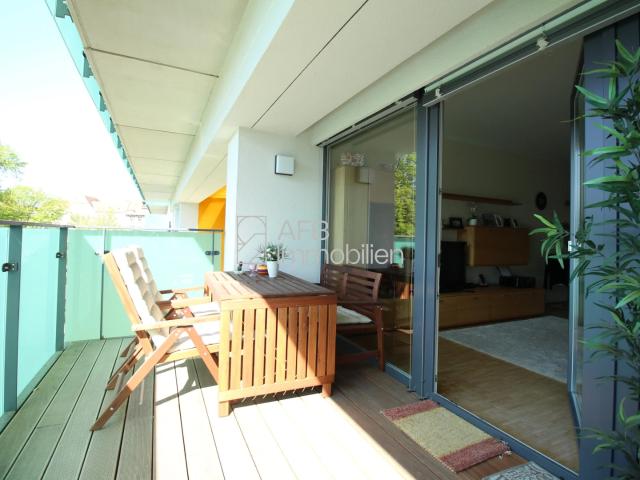 Schöne 2 Zimmerwohnung mit sonniger Südterrasse Tiefgaragenabstellplatz optional