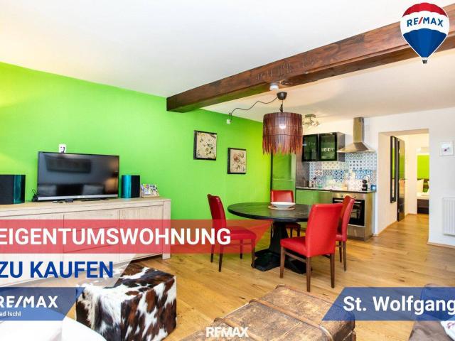 Schöne 2 Zimmer Eigentumswohnung in St. Wolfgang im Salzkammergut – ideal als Zweitwohnsitz oder zur touristischen Vermietung
