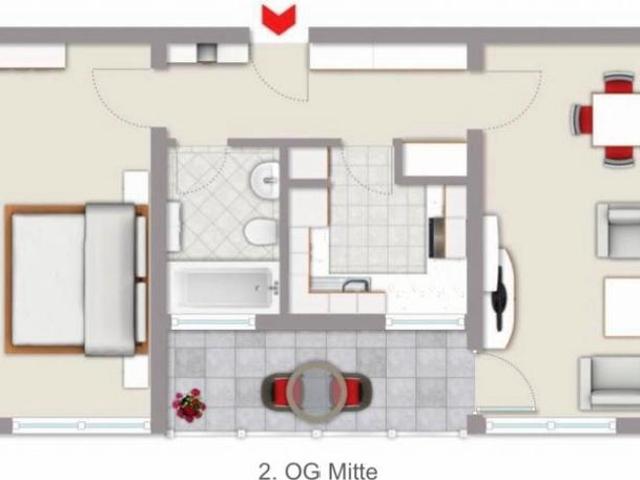 Schöne 2 Zimmer ETW Privat in gefragterLage Mörsenbroich
