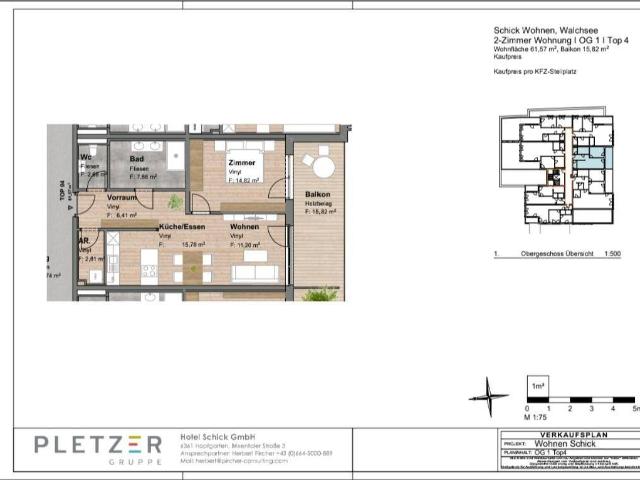Schöne 2 Zimmer Wohnung in Walchsee