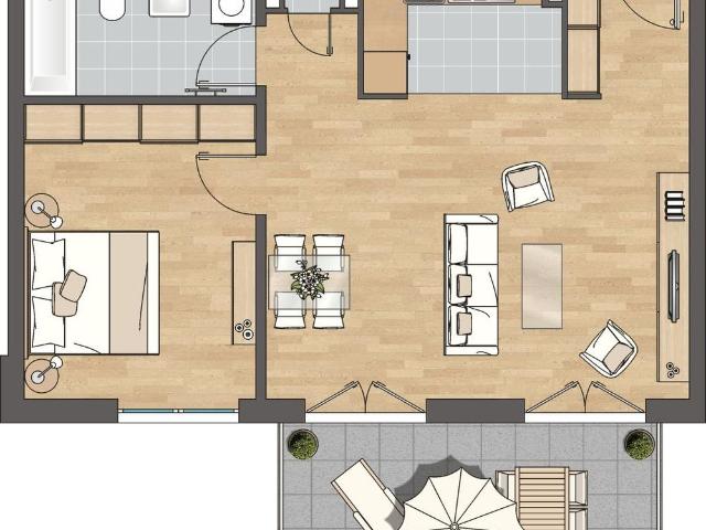 Schöne 2 Zimmer Wohnung in Griesheim