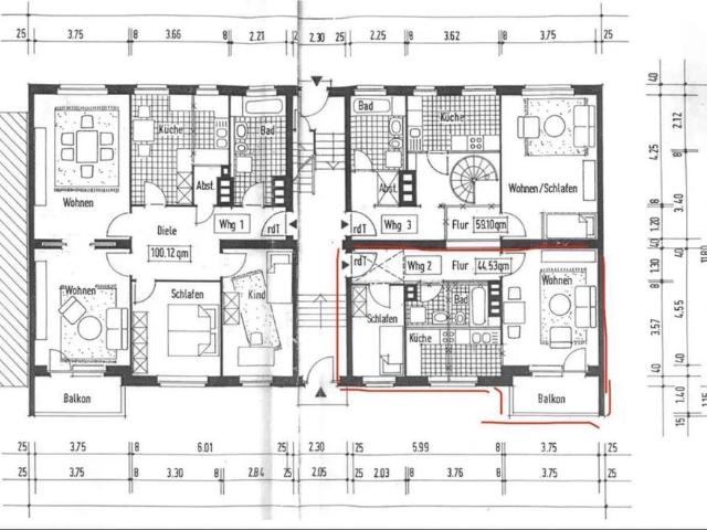 Schöne 2 Zimmer Whg saniert in Karlshorst Berlin zu verkaufen