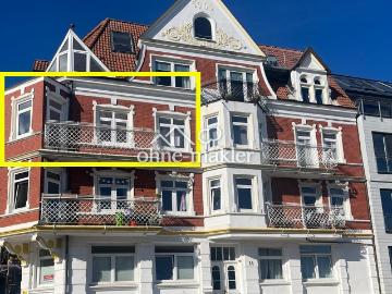 schöne 4 Zimmer Altbau Wohnung mit Blick über die Förde