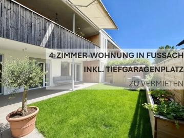 Schöne 4 Zimmer Gartenwohnung in Fußach