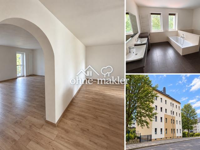 Schöne 4 Zimmer Wohnung | 135 m² | Balkon | 2 Bäder | EBK | Garten