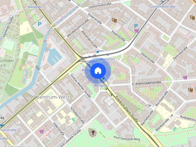 Schöne 4 Zimmer Wohnung zur Miete in Leipzig Wentzel Dr