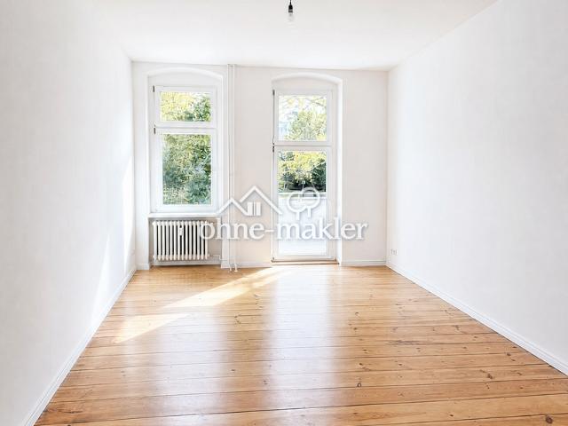 Schöne Altbauwohnung mit Balkon und Blick auf die Panke