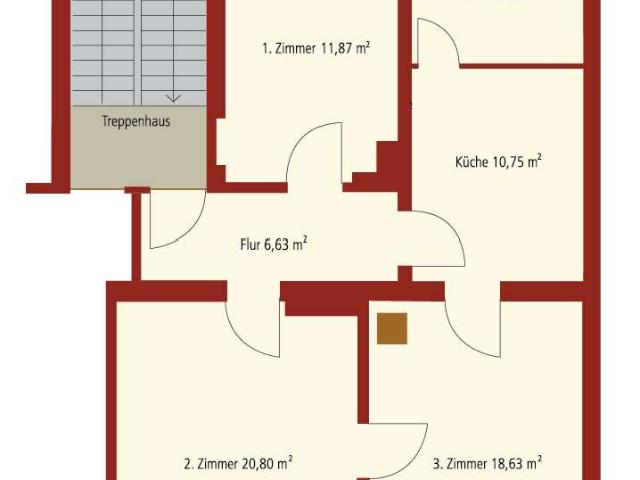 Schöne Altbauwohnung mit besonderem Flair – in ausgesprochen guter Lage in Rosenheim