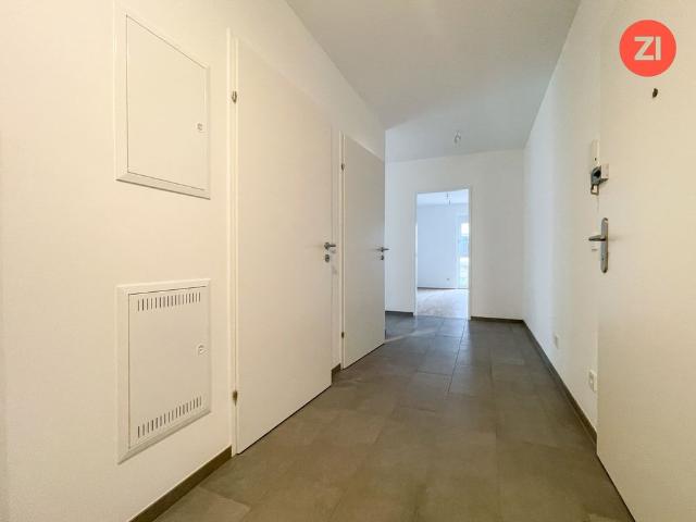 Schöne geförderte 3 Zimmer Wohnung mit Tiefgaragenparkplatz und Balkon in Gallspach. Erstbezug!