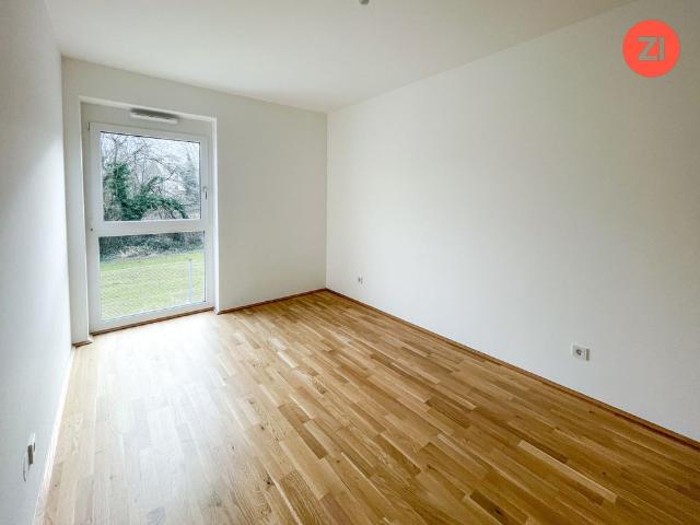Schöne geförderte 3 Zimmer Wohnung mit Tiefgaragenparkplatz und Loggia in Gallspach. Erstbezug!