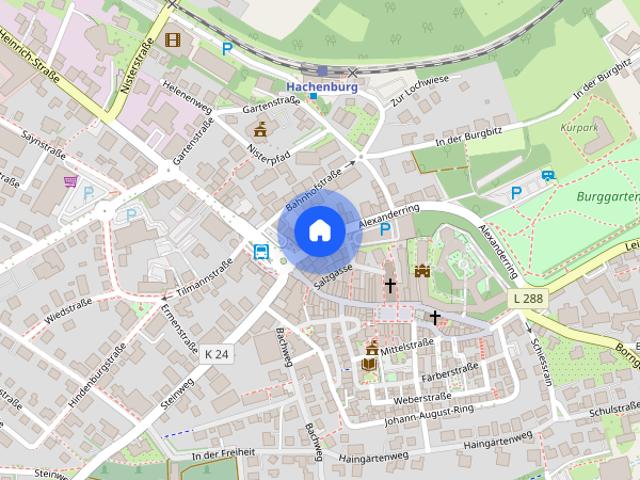 Schöne, gemütliche 4 Zimmer Wohnung in ruhiger Lage von Hachenburg ab dem 15.06.2026 zu vermieten!