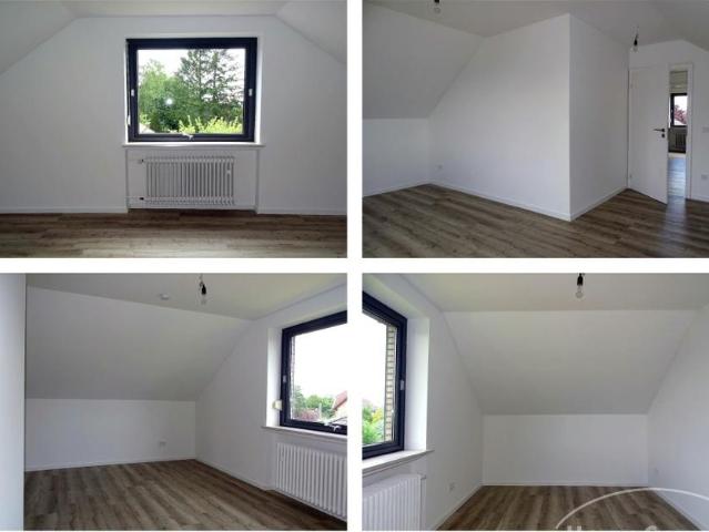 Schöne, gemütliche 2 Zi. Dachgeschoss Wohnung, z.T. mit leichten Schrägen, im 1. OG eines 2 Parteienhauses