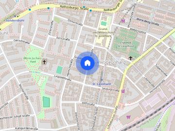 St Leonhard, Nuremberg U-Bahn, Südwesttangente, Unterweihersbuch, Mittelfranken, Bayern