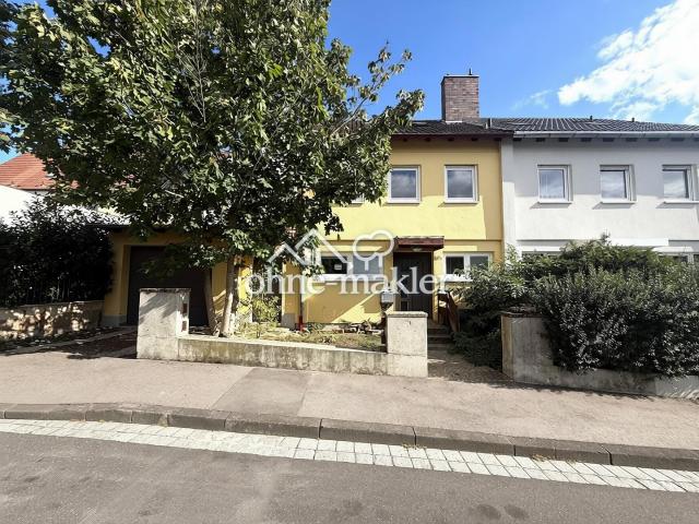 Schöne Doppelhaushälfte inkl. Garage u. Garten * in Schweinfurt