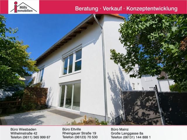 Schöne Doppelhaushälfte mit Terrasse und sonnigem Garten in Oestrich Winkel