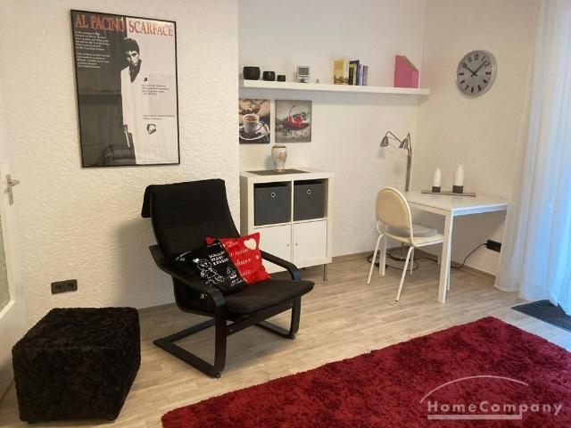 Schöne Einzimmerwohnung mit Terrasse in ruhiger Seitenstraße in Dudweiler
