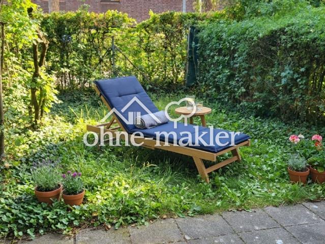 Schöne Erdgeschoss Wohnung mit Terrasse und Garten