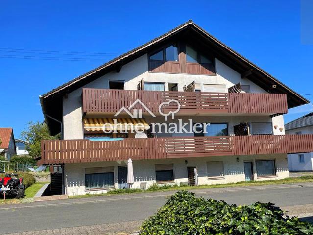 Schöne möblierte 2 ZKB Balkon Single Wohnung in Pottum am Wiesensee