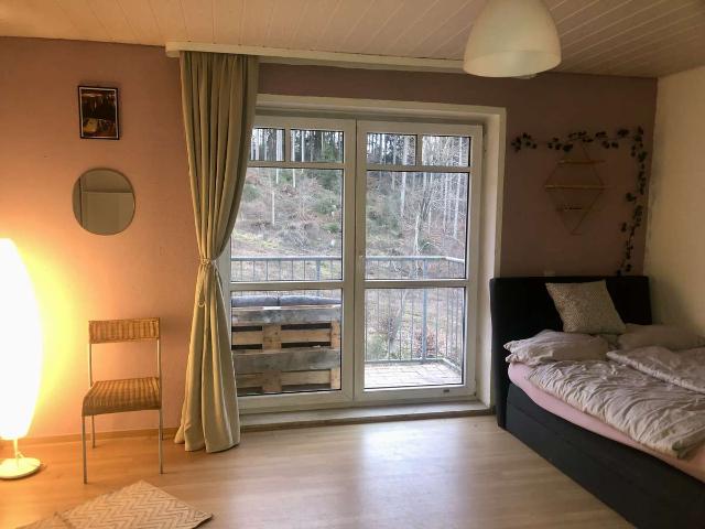 Schöne modern vollmöblierte Ein Zimmer Wohnung in ruhiger Lage am Waldrand in Marburg