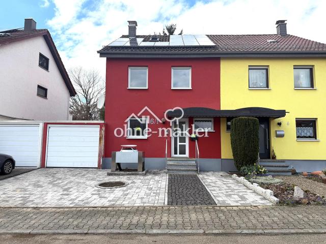 Schöne, moderne Doppelhaushälfte inkl. Garage u. Garten * in Bretten
