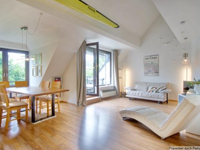 Schöne Maisonettewohnung mit Balkon und Tiefgaragenstellplatz in guter Wohnlage