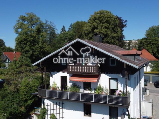 Schöne Mansardenwohnung mit herrlichem See und Alpenblick in Starnberg