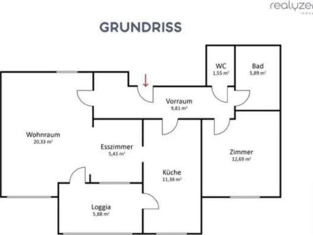 Schöne, sonnige Wohnung, ruhig und super angebunden