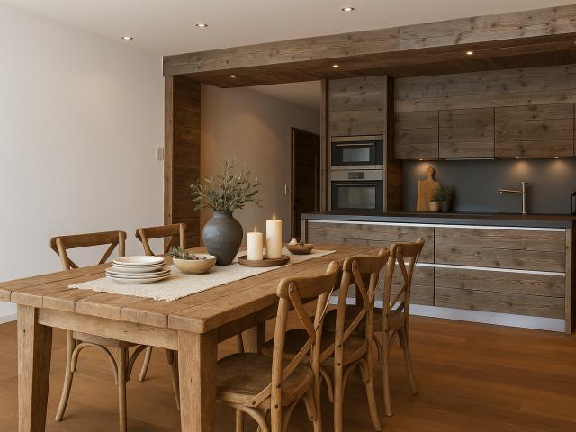 Schöne renovierte Wohnung mit großen Terrassen ski IN/OUT