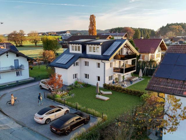 Schöne Wohnung mit Balkon und Garten in Mattsee