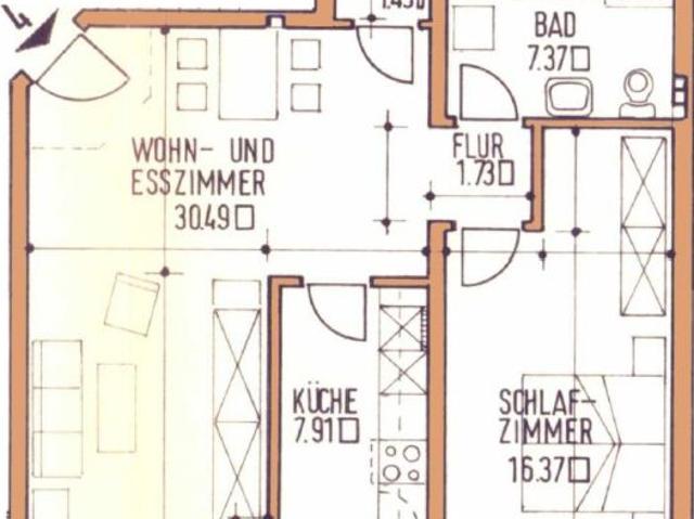 Schöne Wohnung mit Weitblick schöner Lage von Trier Ruwer mit viel Grün