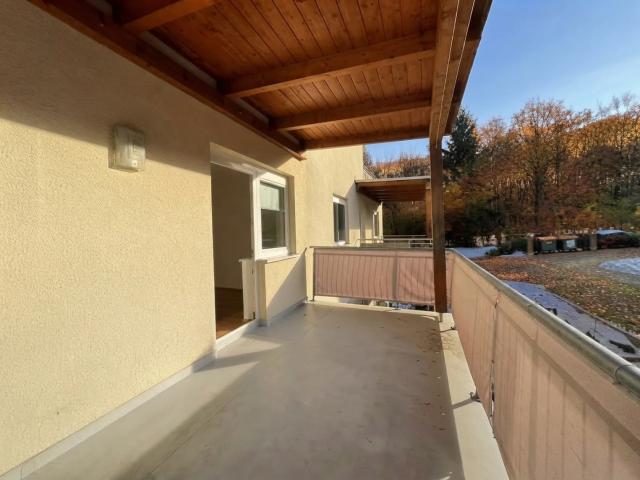 Schöner Naturblick sonnige 3ZI mit großem Balkon, Carport