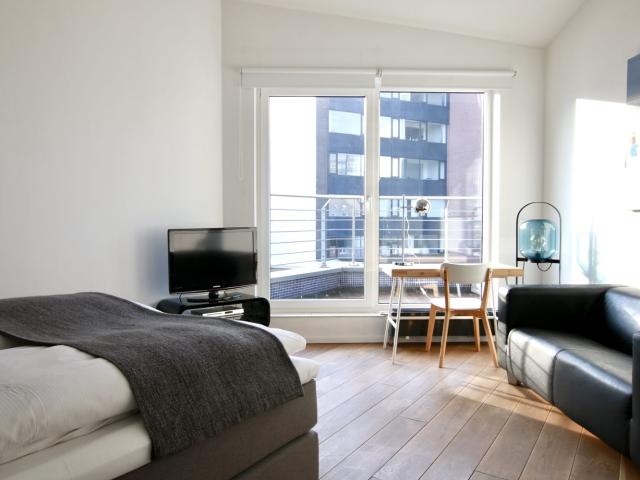 Schöner Ausblick – Zentralapartment mit 2 Balkonen – zeitwohnen.de