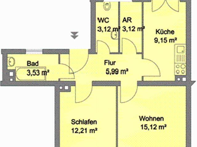 Schöner Balkon * Nordstadt